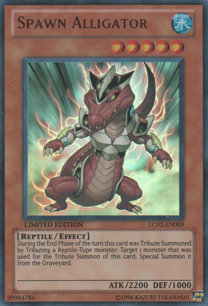 Spawn Alligator [LC02-EN009] Ultra Rare | Odin's Place