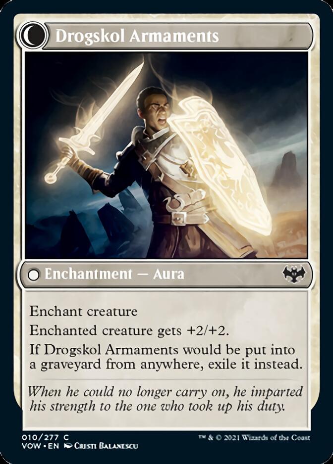 Drogskol Infantry // Drogskol Armaments [Innistrad: Crimson Vow] | Odin's Place