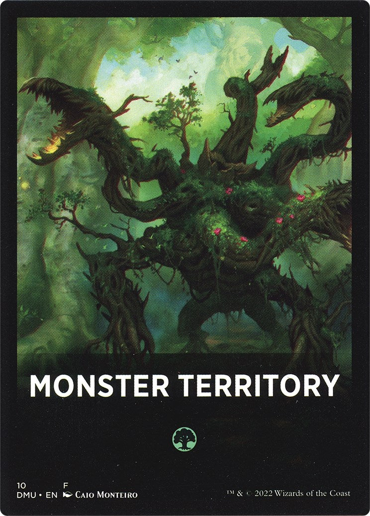 Monster Territory Theme Card [Dominaria United Tokens] | Odin's Place