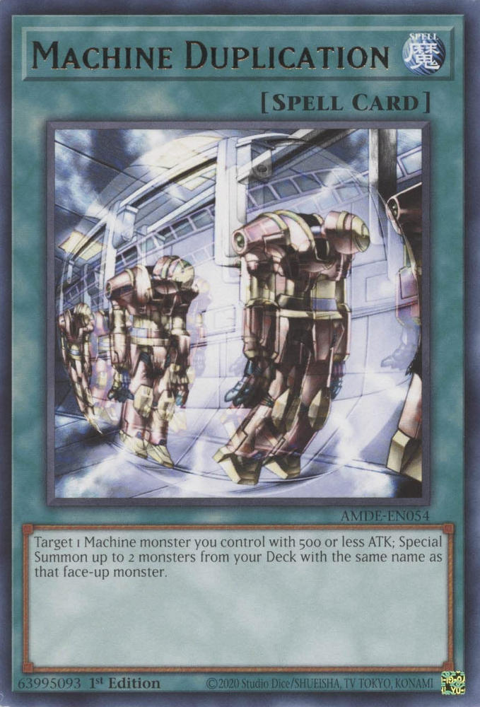 Machine Duplication [AMDE-EN054] Rare | Odin's Place