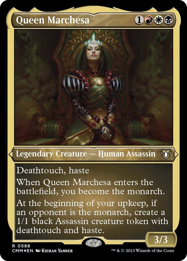 Queen Marchesa (Foil Etched) [Commander Masters] | Odin's Place