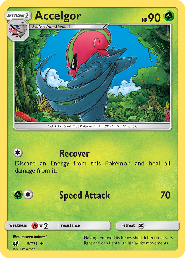 Accelgor (9/111) [Sun & Moon: Crimson Invasion] | Odin's Place