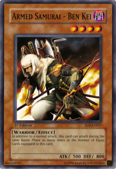 Armed Samurai - Ben Kei [SD5-EN017] Common | Odin's Place