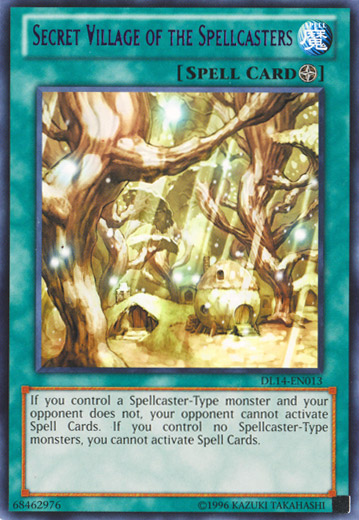 Secret Village of the Spellcasters (Purple) [DL14-EN013] Rare | Odin's Place