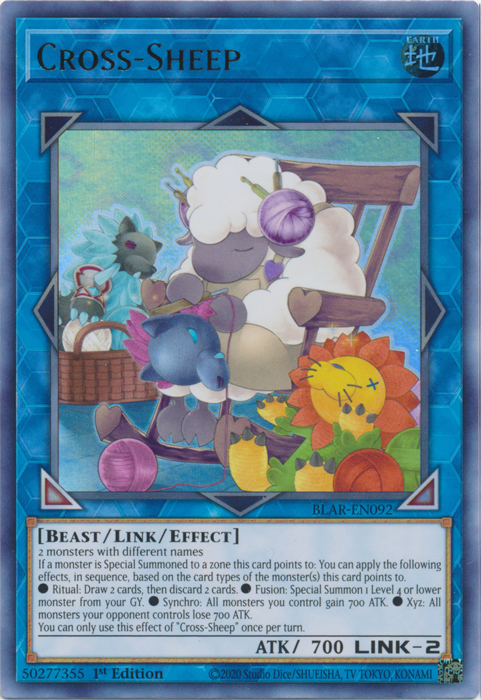 Cross-Sheep [BLAR-EN092] Ultra Rare | Odin's Place
