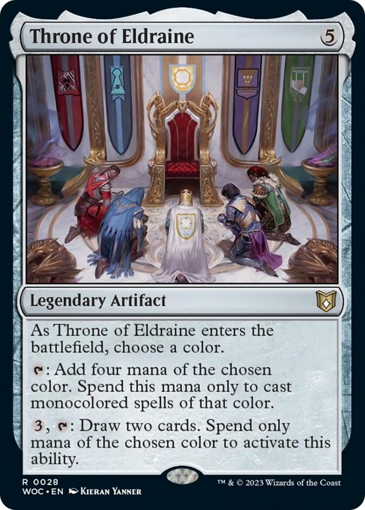 Throne of Eldraine [Wilds of Eldraine Commander] | Odin's Place