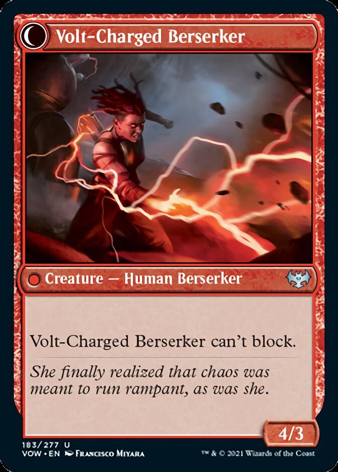 Voltaic Visionary // Volt-Charged Berserker [Innistrad: Crimson Vow] | Odin's Place