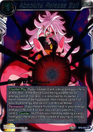 Absolute Release Ball (BT8-043_PR) [Malicious Machinations Prerelease Promos] | Odin's Place