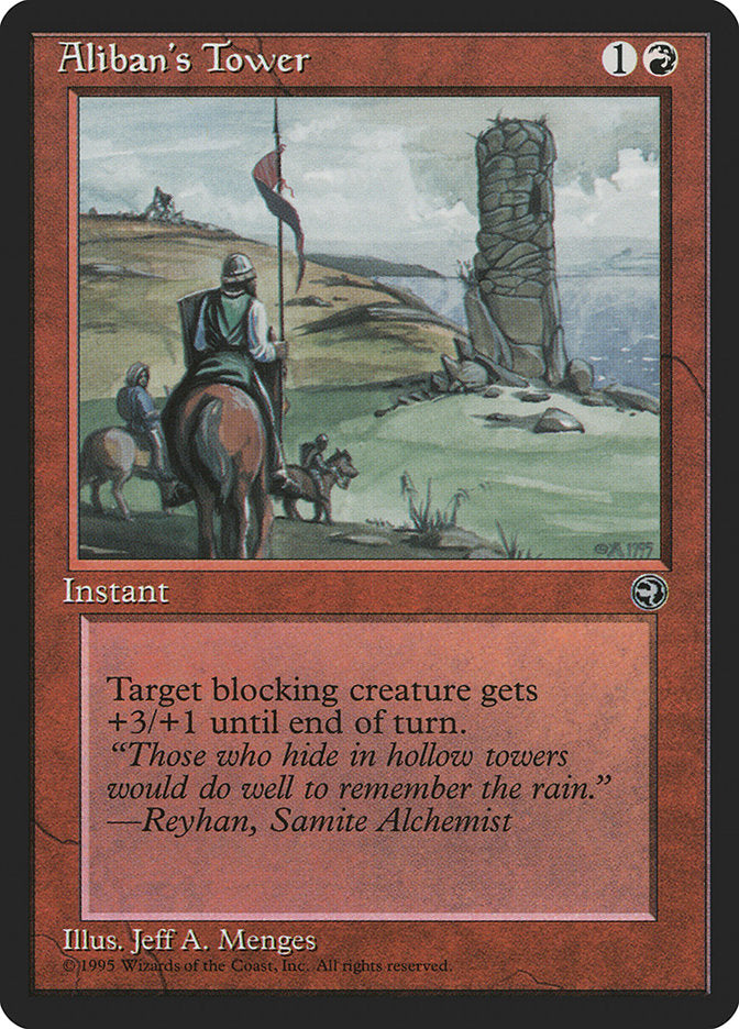 Aliban's Tower (Reyhan Flavor Text) [Homelands] | Odin's Place