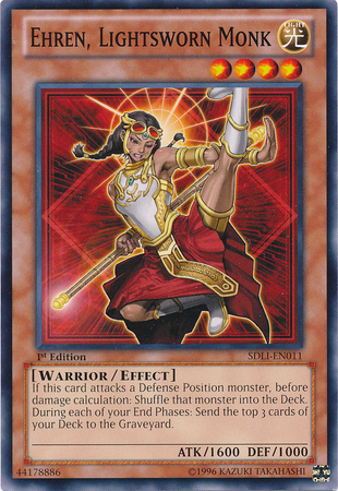 Ehren, Lightsworn Monk [SDLI-EN011] Common | Odin's Place