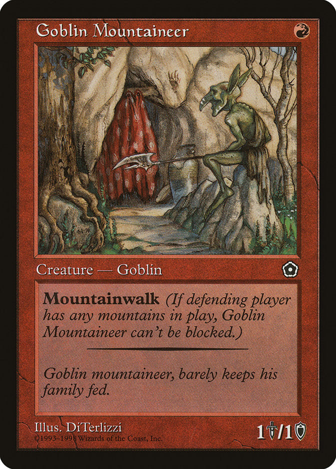 Goblin Mountaineer (101) [Portal Second Age] | Odin's Place