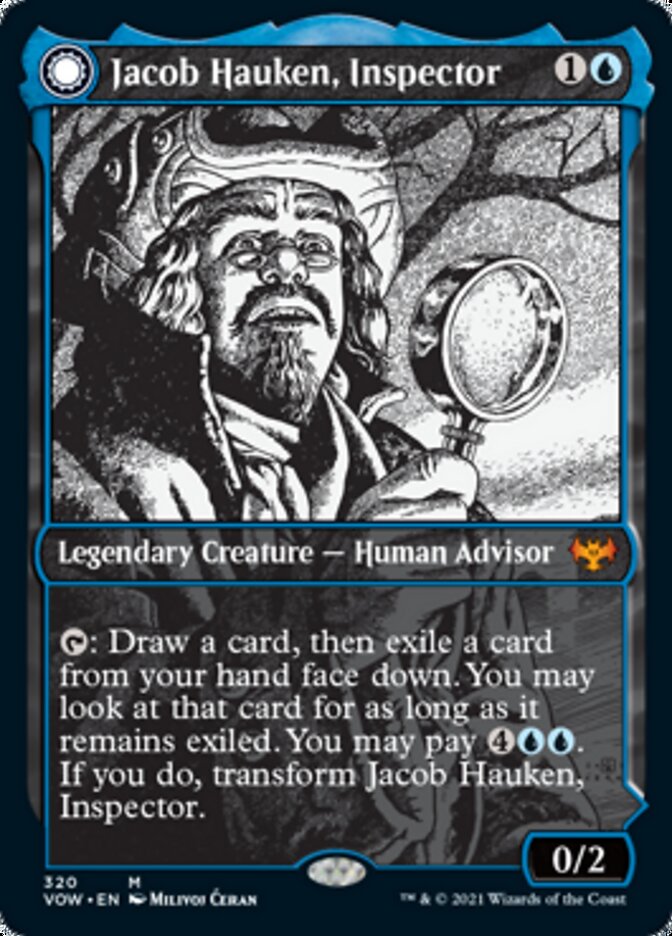 Jacob Hauken, Inspector // Hauken's Insight (Showcase Eternal Night) [Innistrad: Crimson Vow] | Odin's Place