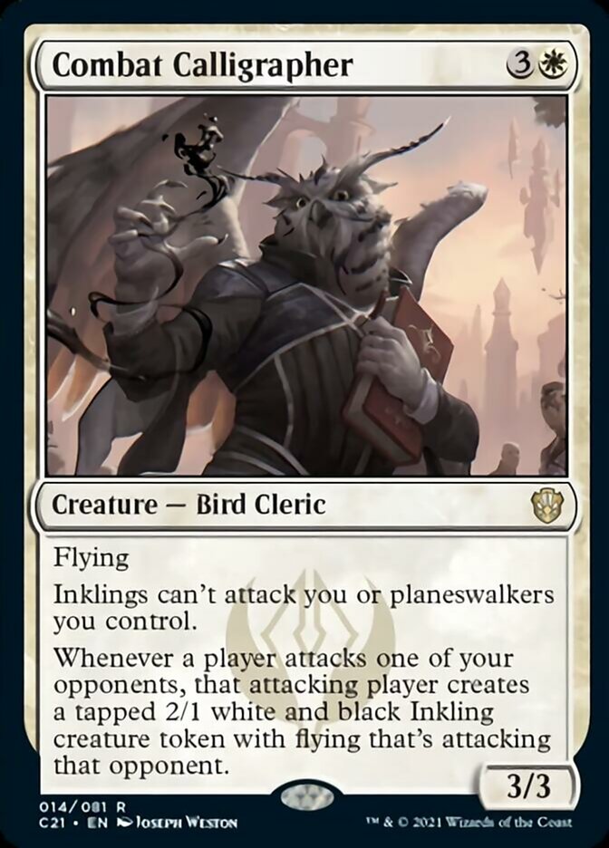 Combat Calligrapher [Commander 2021] | Odin's Place