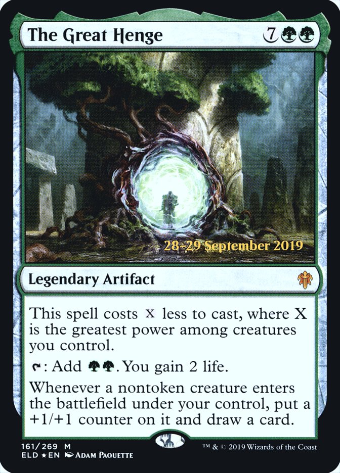 The Great Henge [Throne of Eldraine Prerelease Promos] | Odin's Place