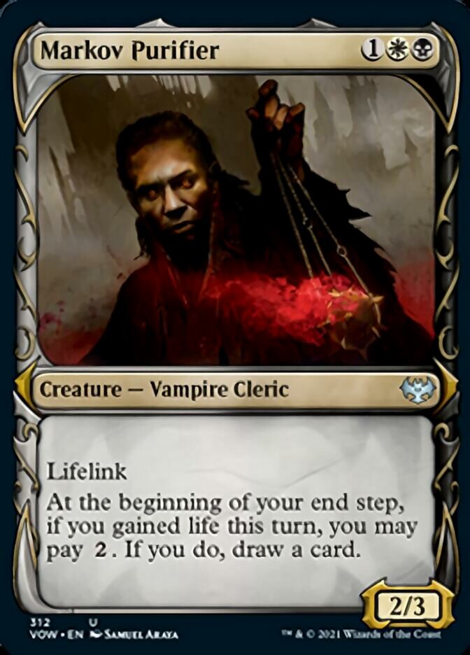 Markov Purifier (Showcase Fang Frame) [Innistrad: Crimson Vow] | Odin's Place