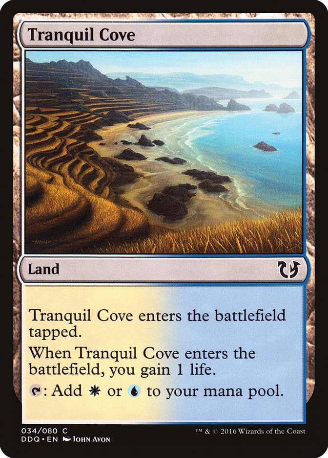 Tranquil Cove (34) [Duel Decks: Blessed vs. Cursed] | Odin's Place