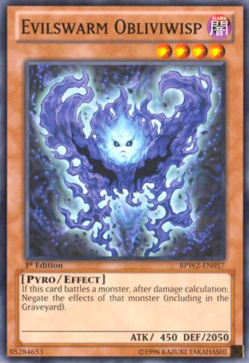 Evilswarm Obliviwisp [BPW2-EN057] Common | Odin's Place