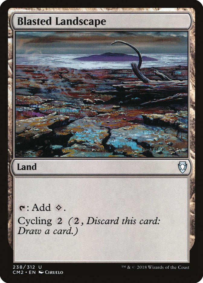 Blasted Landscape (238) [Commander Anthology Volume II] | Odin's Place