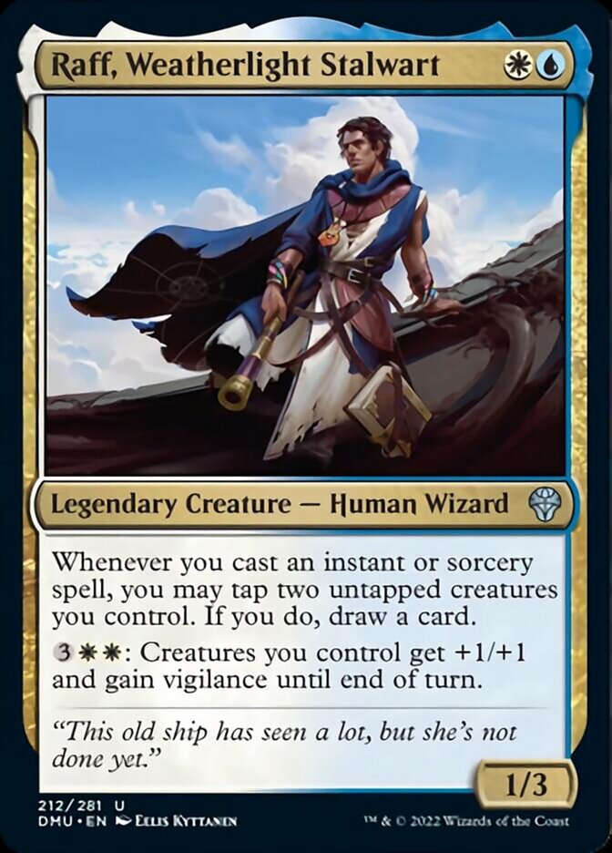 Raff, Weatherlight Stalwart [Dominaria United] | Odin's Place
