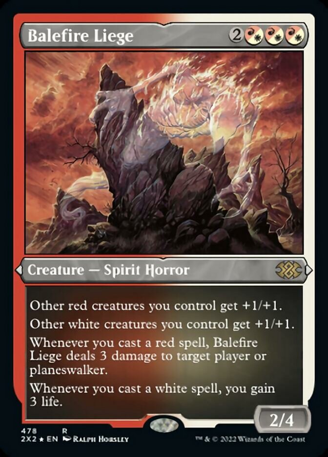 Balefire Liege (Foil Etched) [Double Masters 2022] | Odin's Place