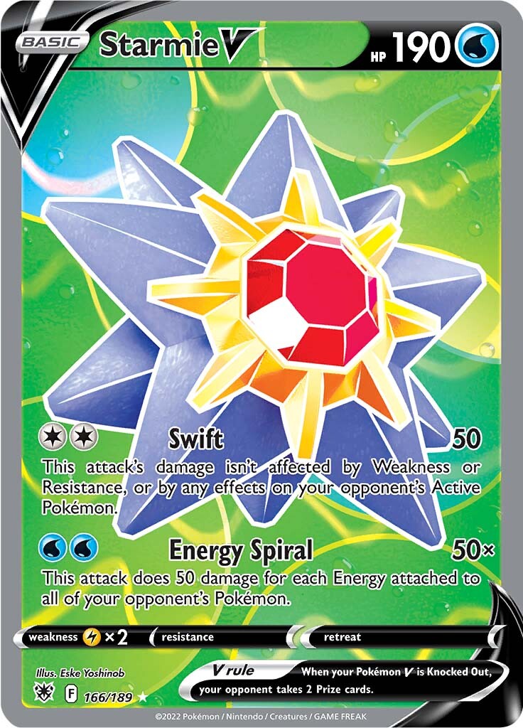 Starmie V (166/189) [Sword & Shield: Astral Radiance] | Odin's Place