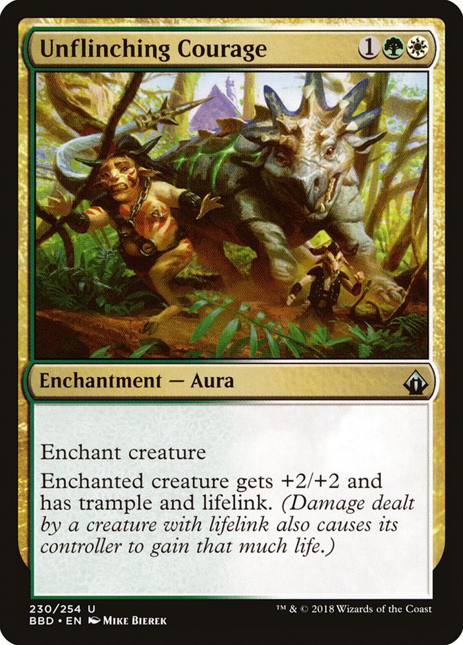 Unflinching Courage (230) [Battlebond] | Odin's Place