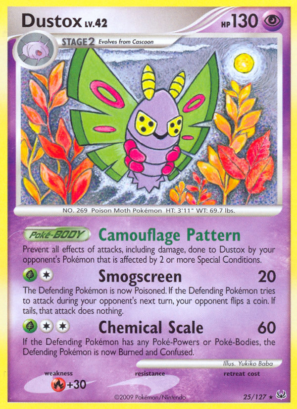 Dustox (25/127) [Platinum: Base Set] | Odin's Place