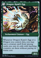 The Dragon-Kami Reborn // Dragon-Kami's Egg [Kamigawa: Neon Dynasty Prerelease Promos] | Odin's Place