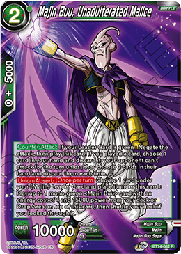 Majin Buu, Unadulterated Malice (BT14-082) [Cross Spirits] | Odin's Place