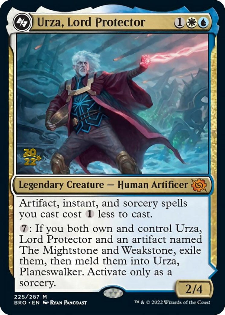 Urza, Lord Protector [The Brothers' War Prerelease Promos] | Odin's Place