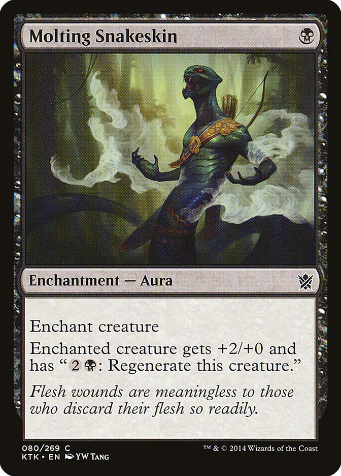 Molting Snakeskin (80) [Khans of Tarkir] | Odin's Place