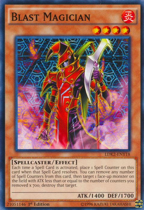 Blast Magician [LDK2-ENY18] Common | Odin's Place