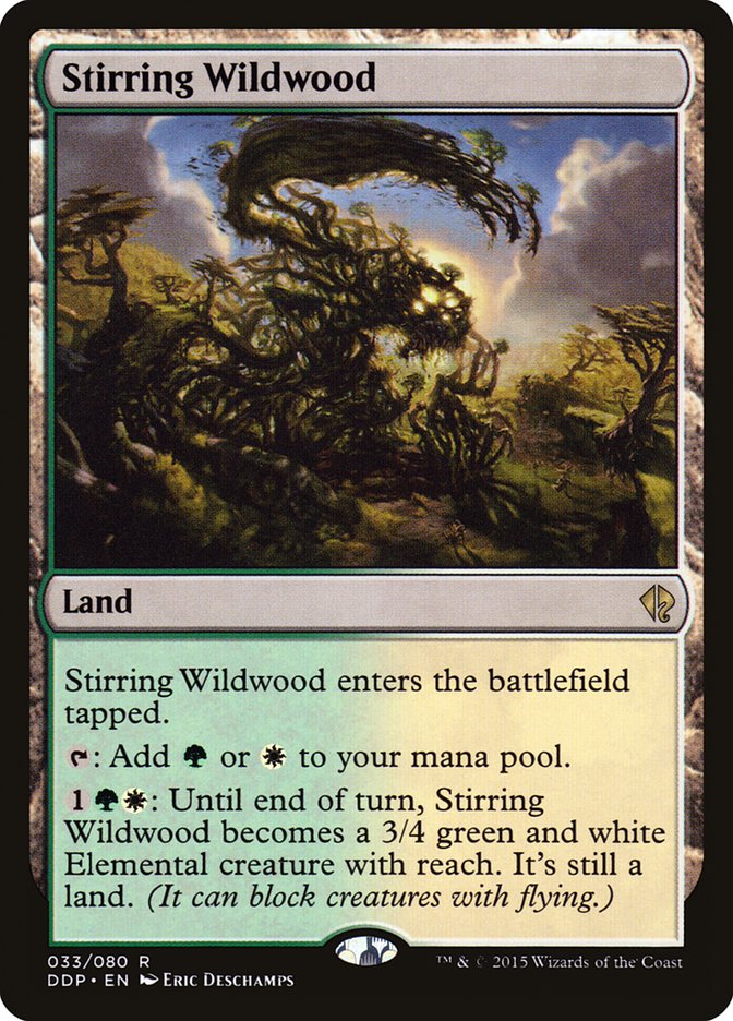 Stirring Wildwood (33) [Duel Decks: Zendikar vs. Eldrazi] | Odin's Place