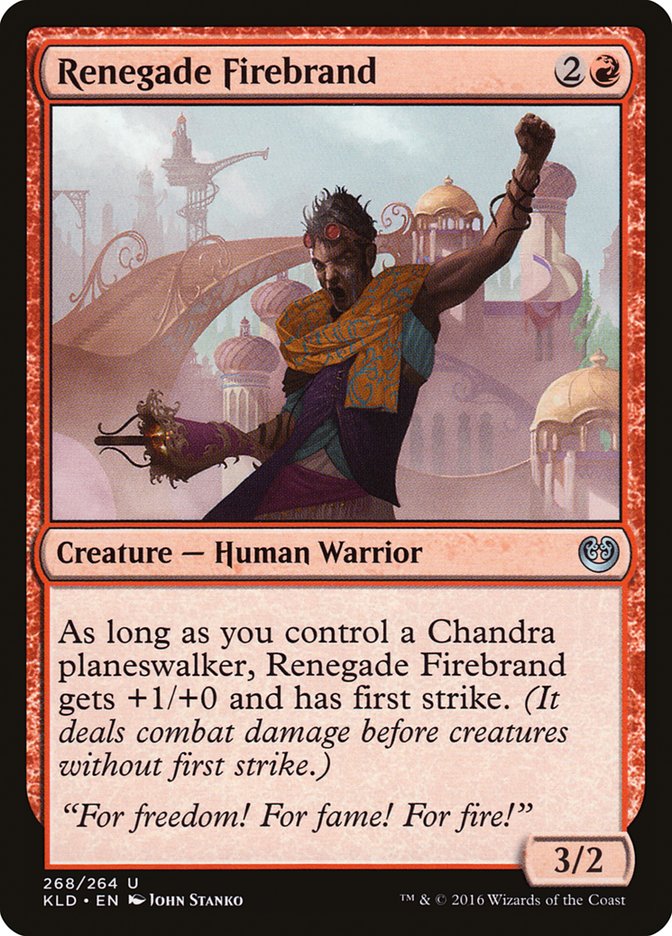 Renegade Firebrand (268) [Kaladesh] | Odin's Place