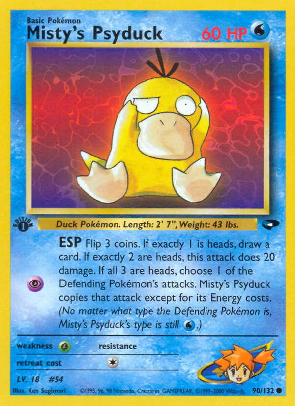 Misty's Psyduck (90/132) [Gym Challenge 1st Edition] | Odin's Place