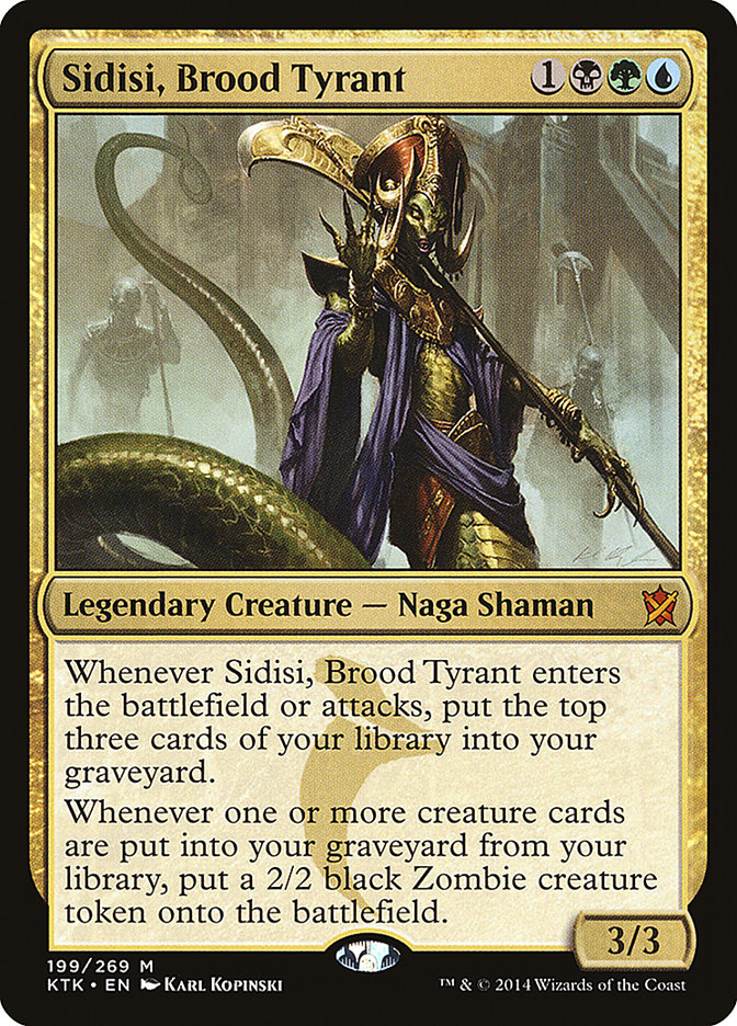 Sidisi, Brood Tyrant (199) [Khans of Tarkir] | Odin's Place