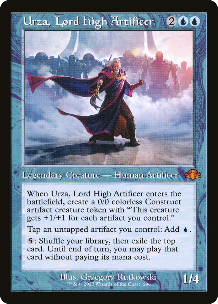 Urza, Lord High Artificer (Retro) [Dominaria Remastered] | Odin's Place