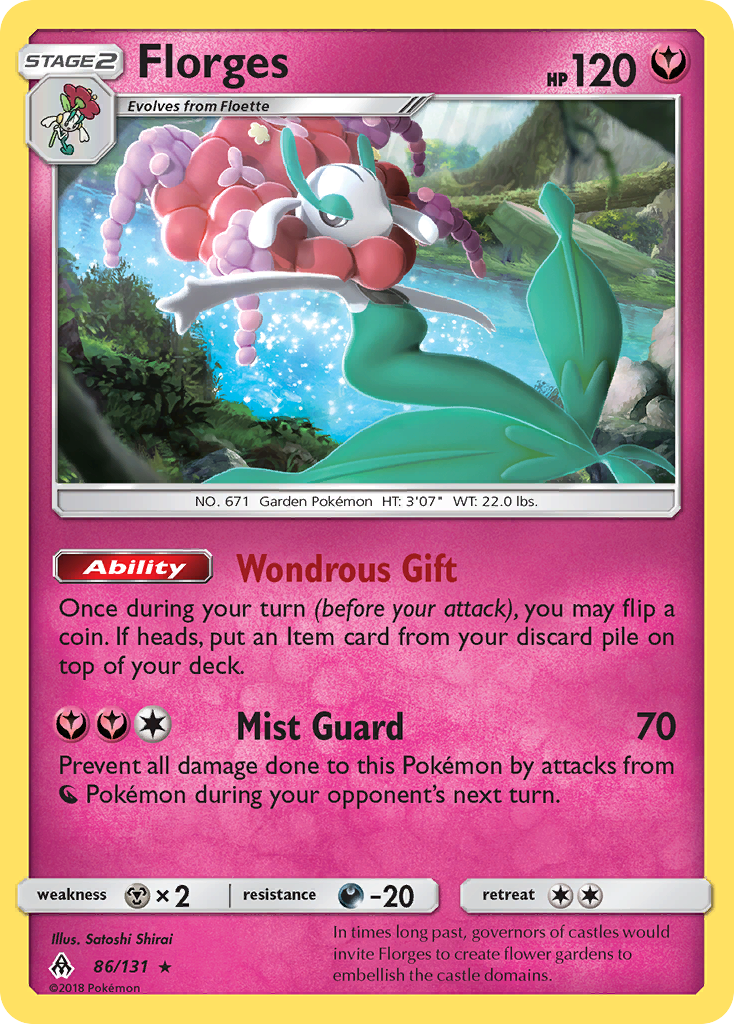 Florges (86/131) [Sun & Moon: Forbidden Light] | Odin's Place