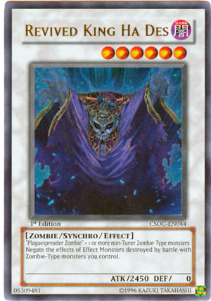 Revived King Ha Des [CSOC-EN044] Ultra Rare | Odin's Place