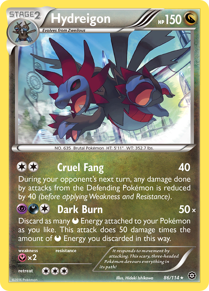Hydreigon (86/114) [XY: Steam Siege] | Odin's Place