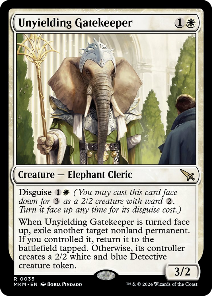 Unyielding Gatekeeper [Murders at Karlov Manor] | Odin's Place
