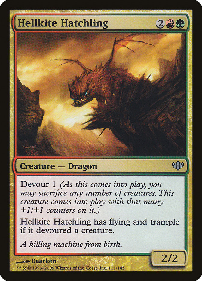 Hellkite Hatchling (111) [Conflux] | Odin's Place