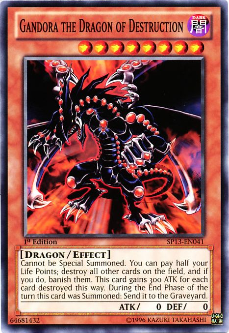 Gandora the Dragon of Destruction [SP13-EN041] Common | Odin's Place