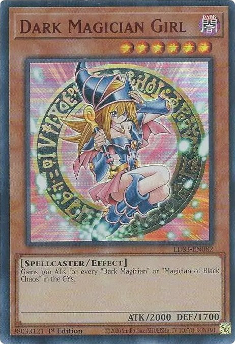 Dark Magician Girl (Red) [LDS3-EN082] Ultra Rare | Odin's Place