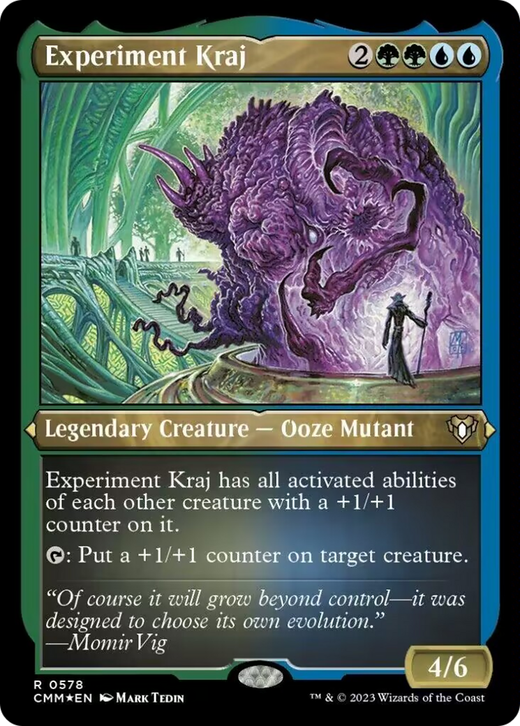 Experiment Kraj (Foil Etched) [Commander Masters] | Odin's Place