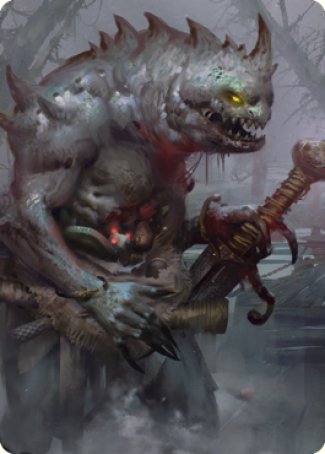 Gray Slaad Art Card [Commander Legends: Battle for Baldur's Gate Art Series] | Odin's Place