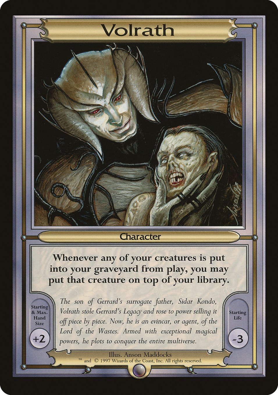 Volrath (208) [Vanguard Series] | Odin's Place