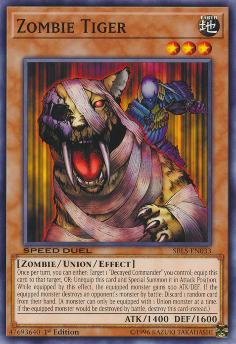 Zombie Tiger [SBLS-EN033] Common | Odin's Place
