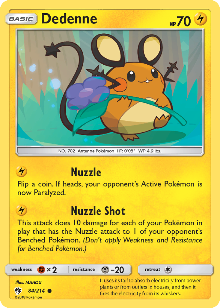 Dedenne (84/214) [Sun & Moon: Lost Thunder] | Odin's Place