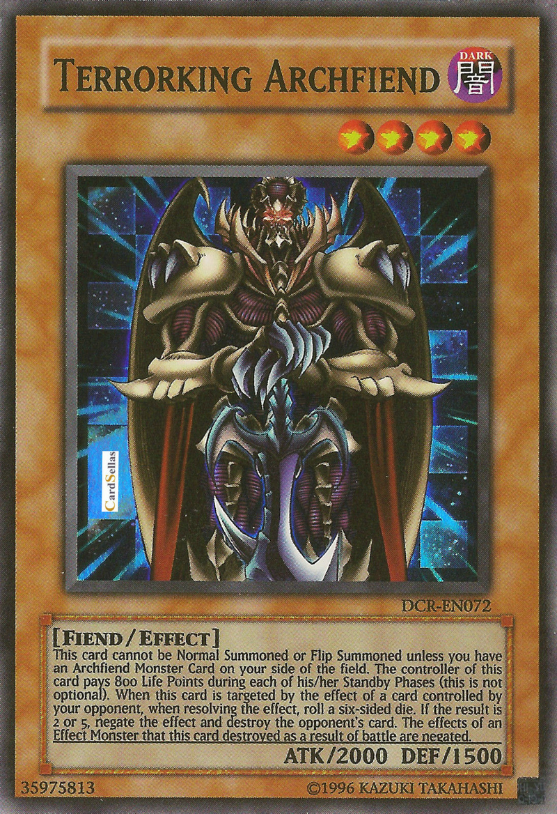 Terrorking Archfiend [DCR-EN072] Super Rare | Odin's Place